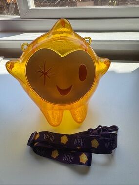 STAR from Disney’s Wish movie popcorn bucket NWOT